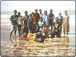 Fun at the beach,Enterprise Solution Team
