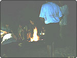 Lets cook something at the beach