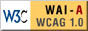 Level A conformance icon,
          W3C-WAI Web Content Accessibility Guidelines 1.0